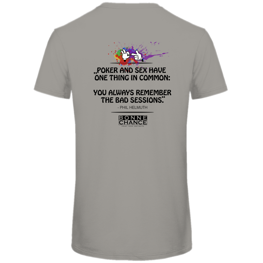 Poker is S💗X - Herren Premium Bio T-Shirt