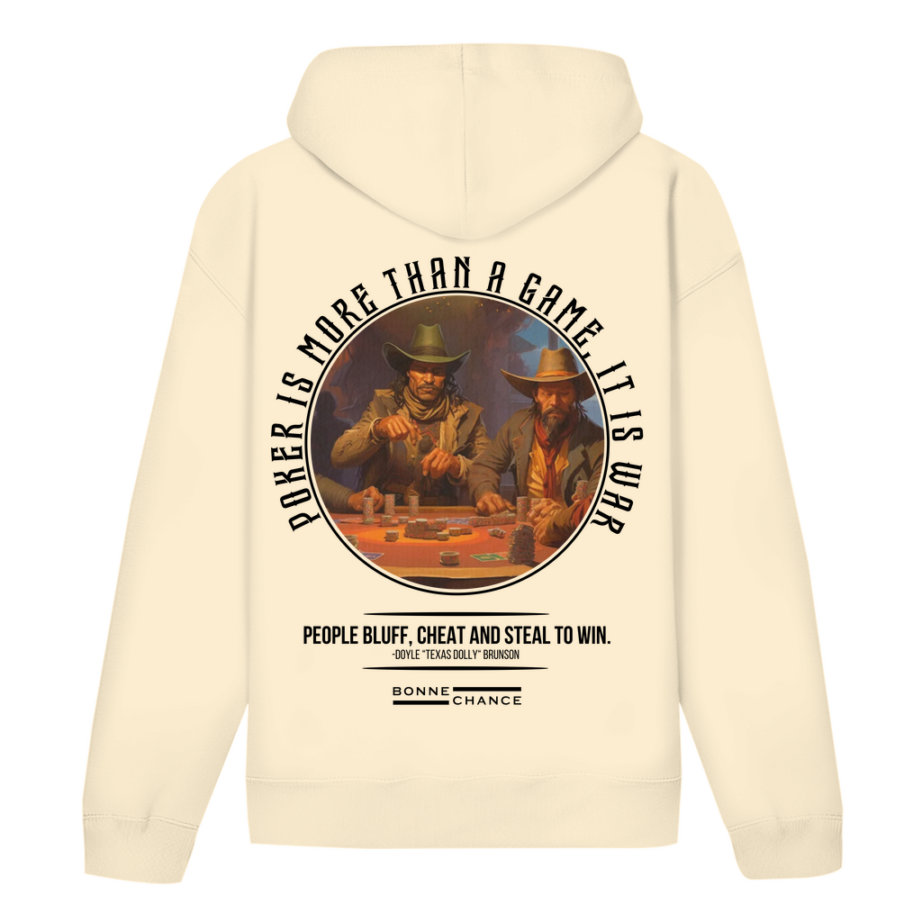 Poker is War- Herren Oversize Hoodie