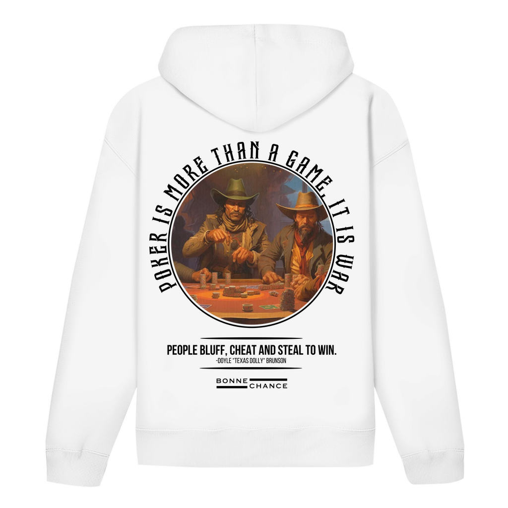 Poker is War- Herren Oversize Hoodie