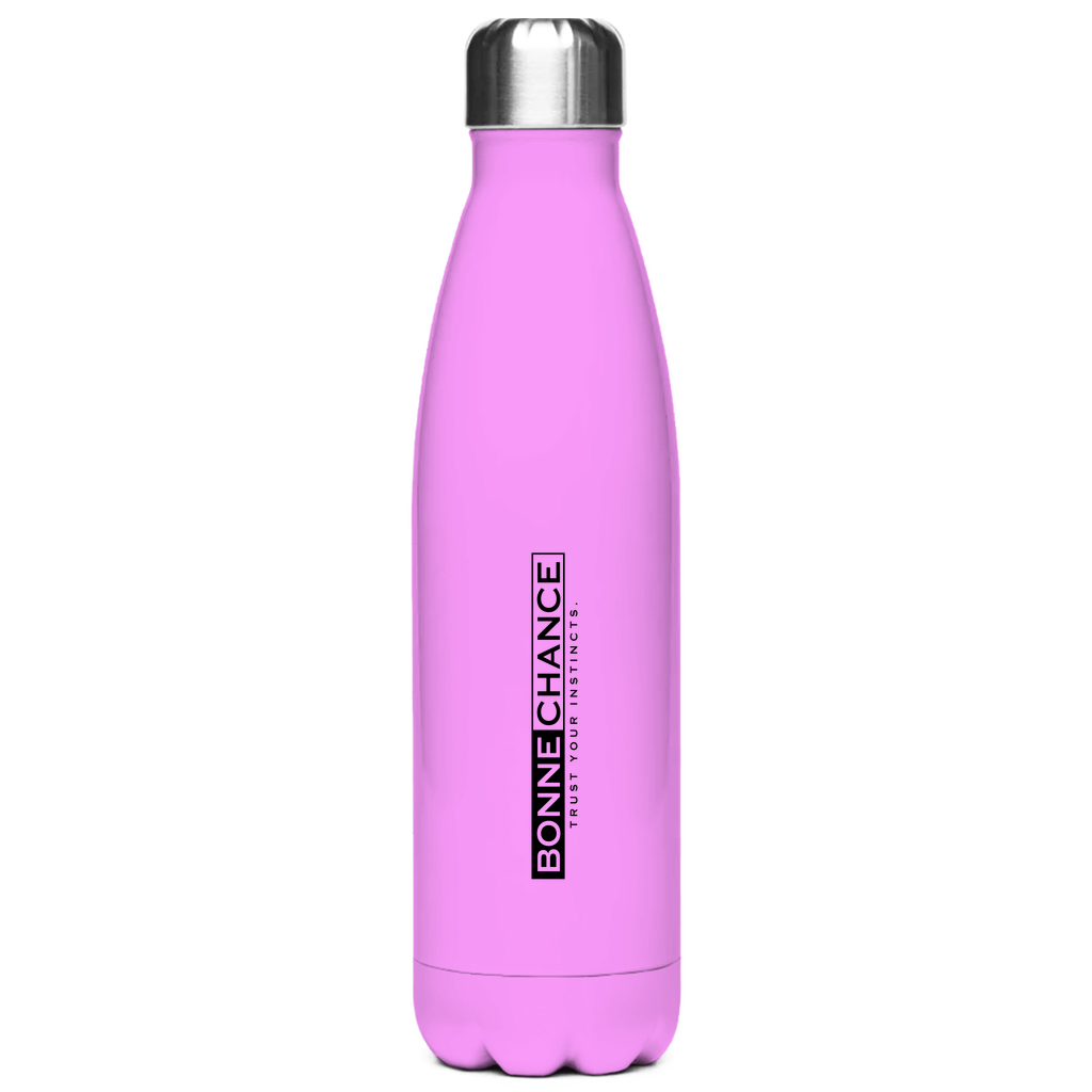 Bonne Chance - Edelstahl-Thermoflasche Logo