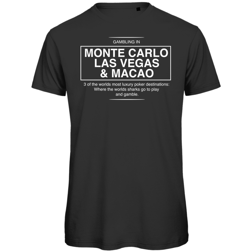 Gambling in... - Herren Premium Bio T-Shirt