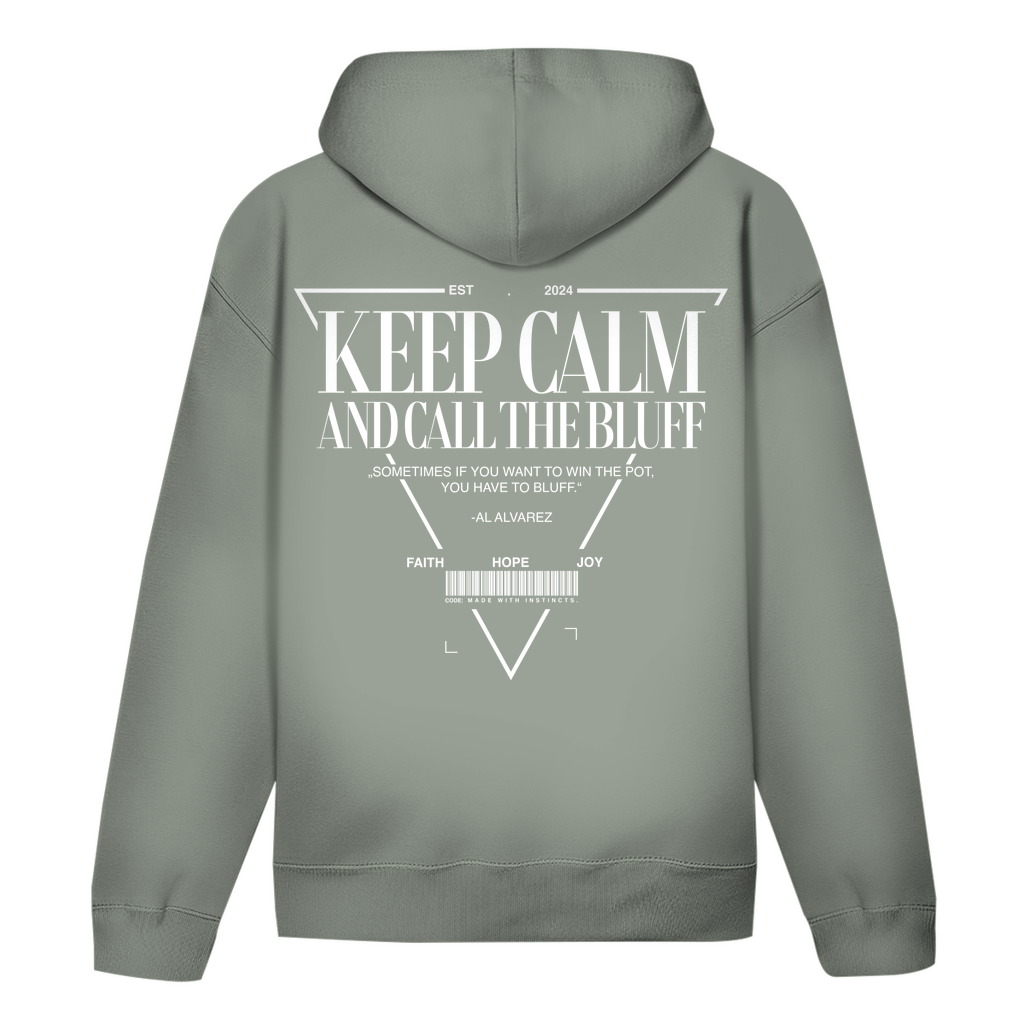 Keep Calm- Herren Oversize Hoodie