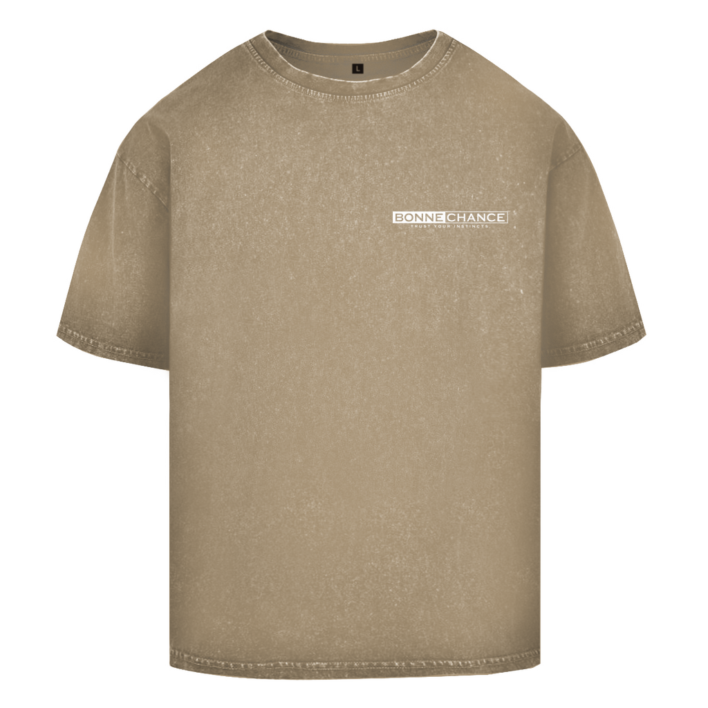 Classic Line - Herren Oversize Washed T-Shirt Logo