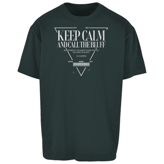 Keep Calm - Herren Oversize T-Shirt