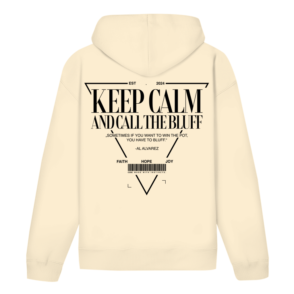 Keep Calm- Herren Oversize Hoodie