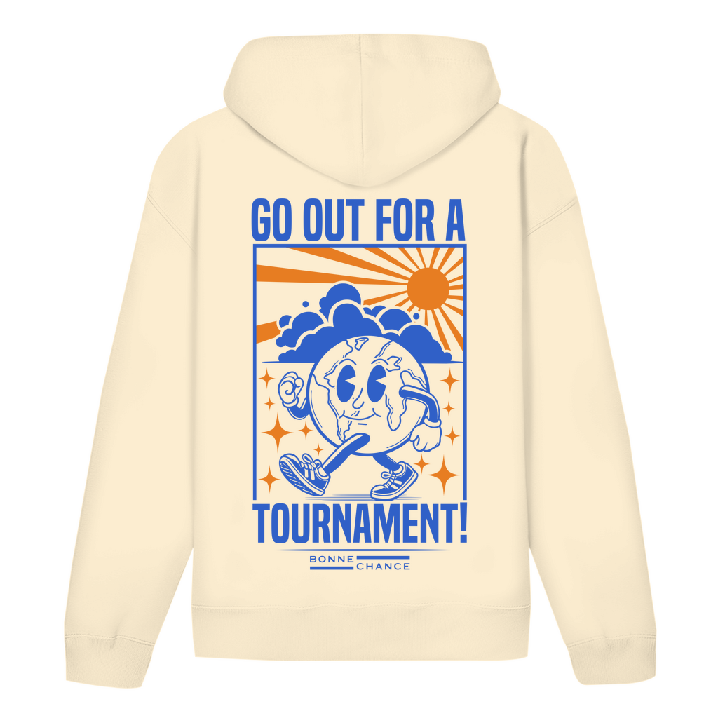 Go out for a Tournament - Herren Oversize Hoodie