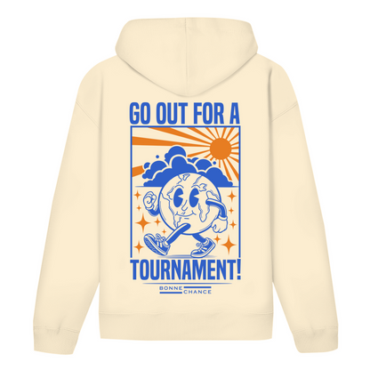 Go out for a Tournament - Herren Oversize Hoodie