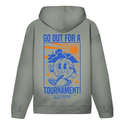 Go out for a Tournament - Herren Oversize Hoodie