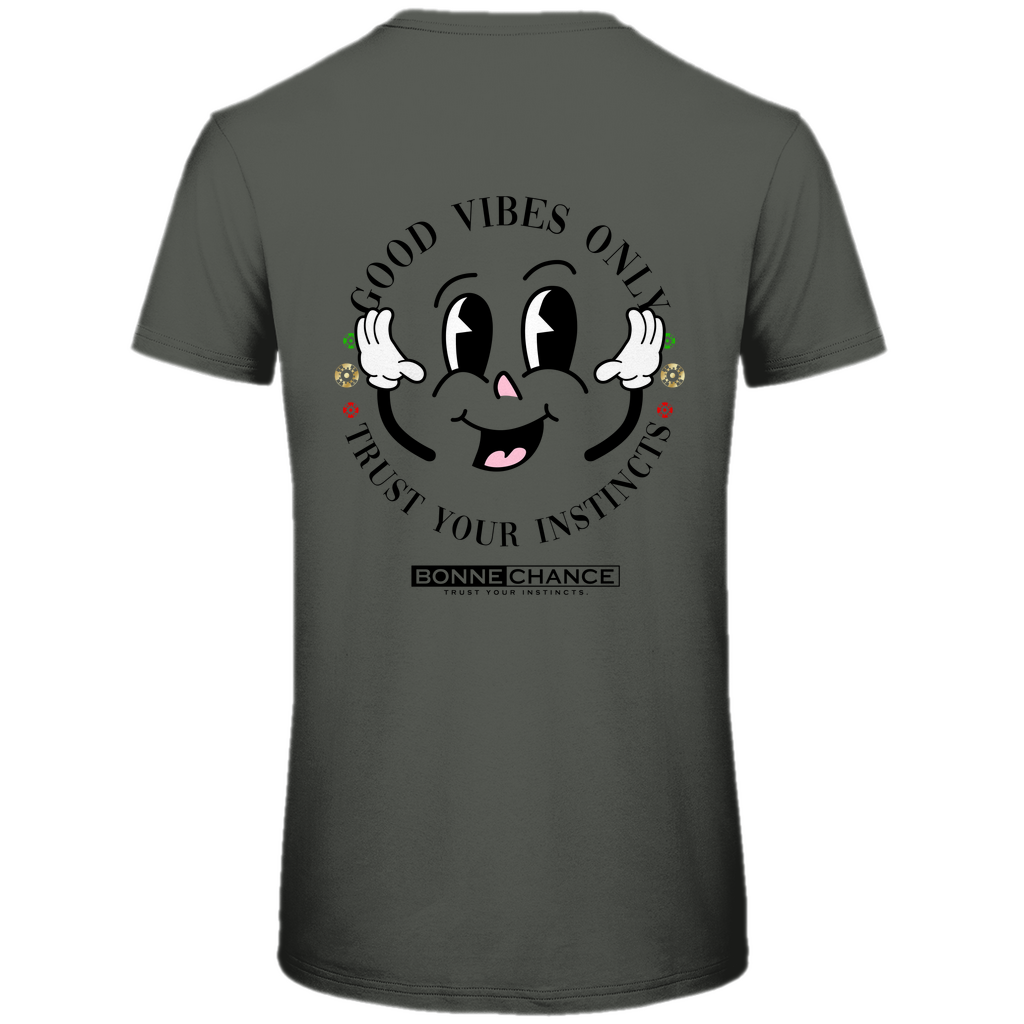 Good Vibes only - Herren Premium Bio T-Shirt
