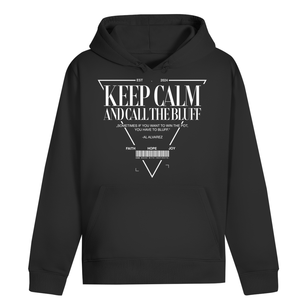 Keep Calm - Herren Oversize Hoodie