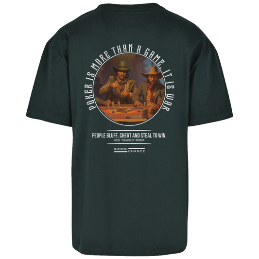 Poker is War - Herren Oversize T-Shirt