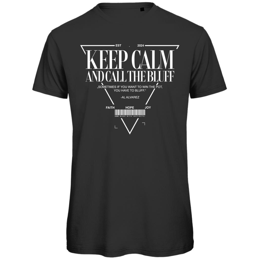 Keep Calm - Herren Premium Bio T-Shirt