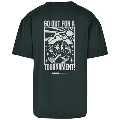 Go out for a Tournament - Herren Oversize T-Shirt