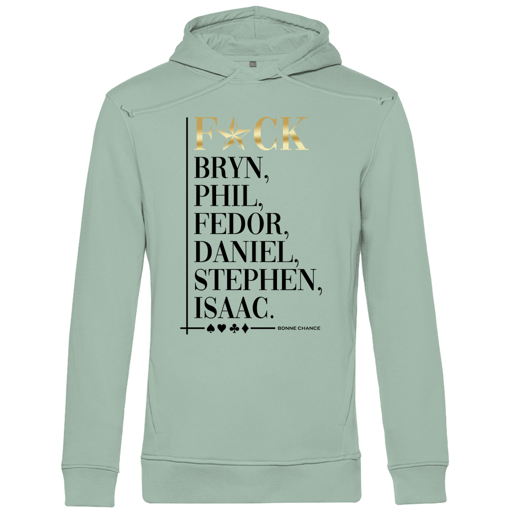 F⭐CK - Herren Premium Bio Hoodie