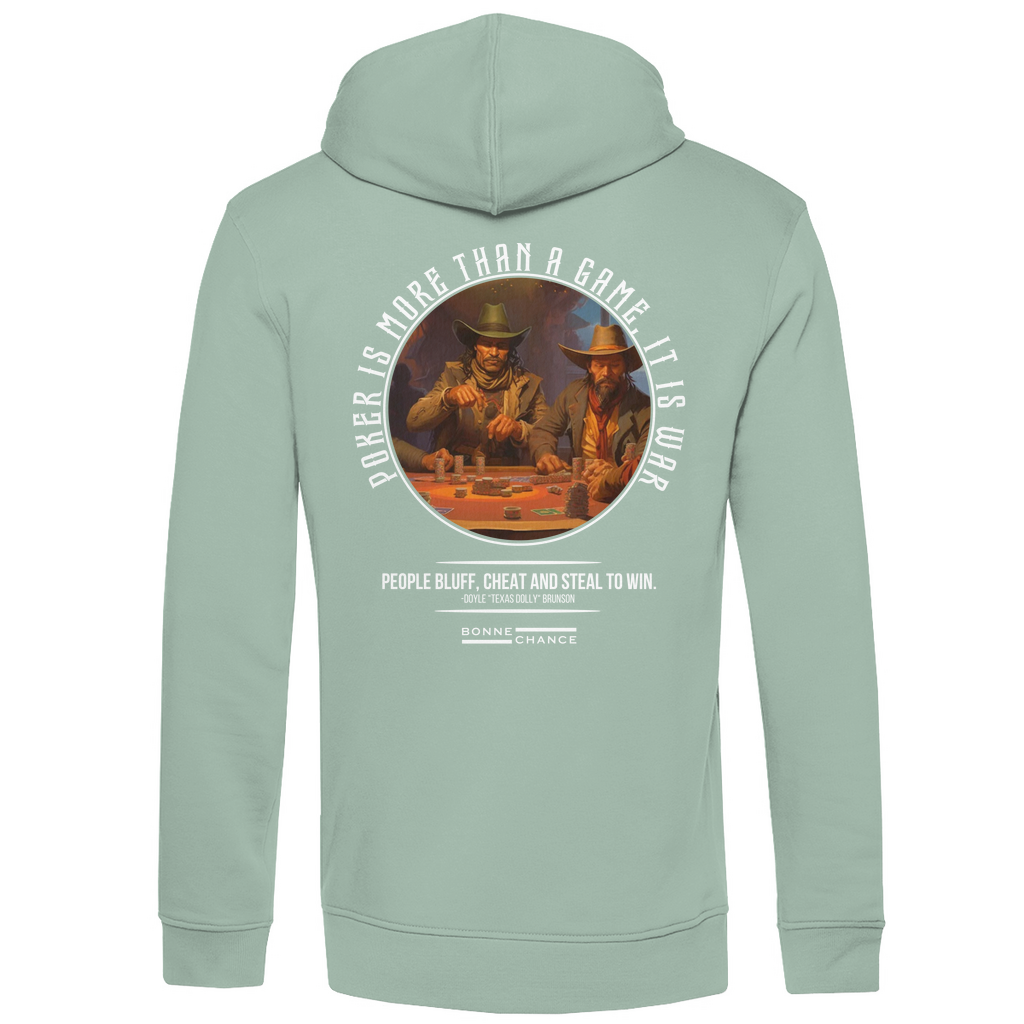 Poker is War - Herren Premium Bio Hoodie