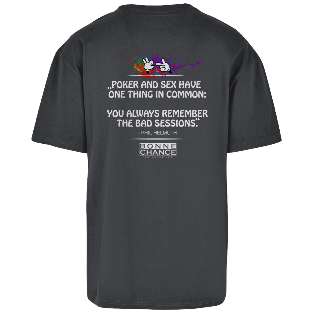Poker is  S💗X - Herren Oversize T-Shirt