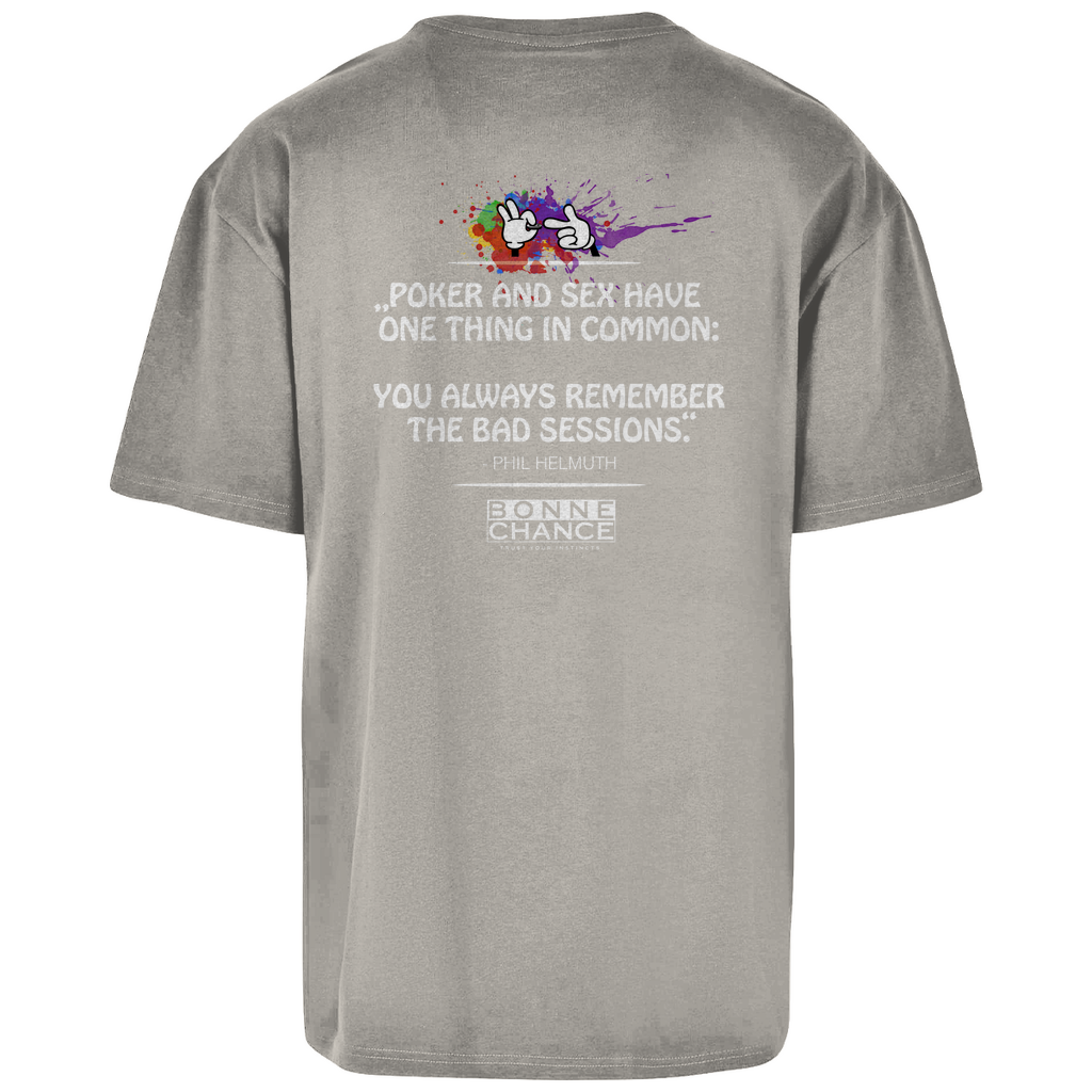 Poker is  S💗X - Herren Oversize T-Shirt