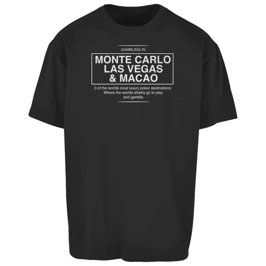 Gambling in... - Herren Oversize T-Shirt