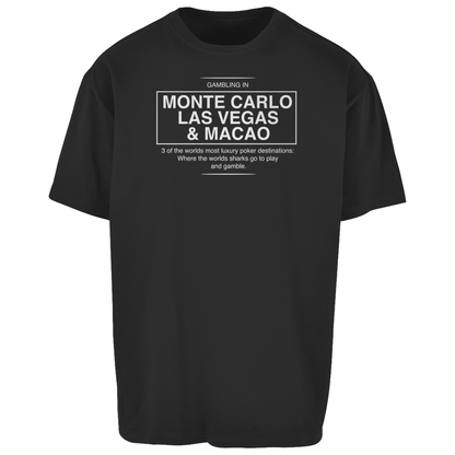 Gambling in... - Herren Oversize T-Shirt