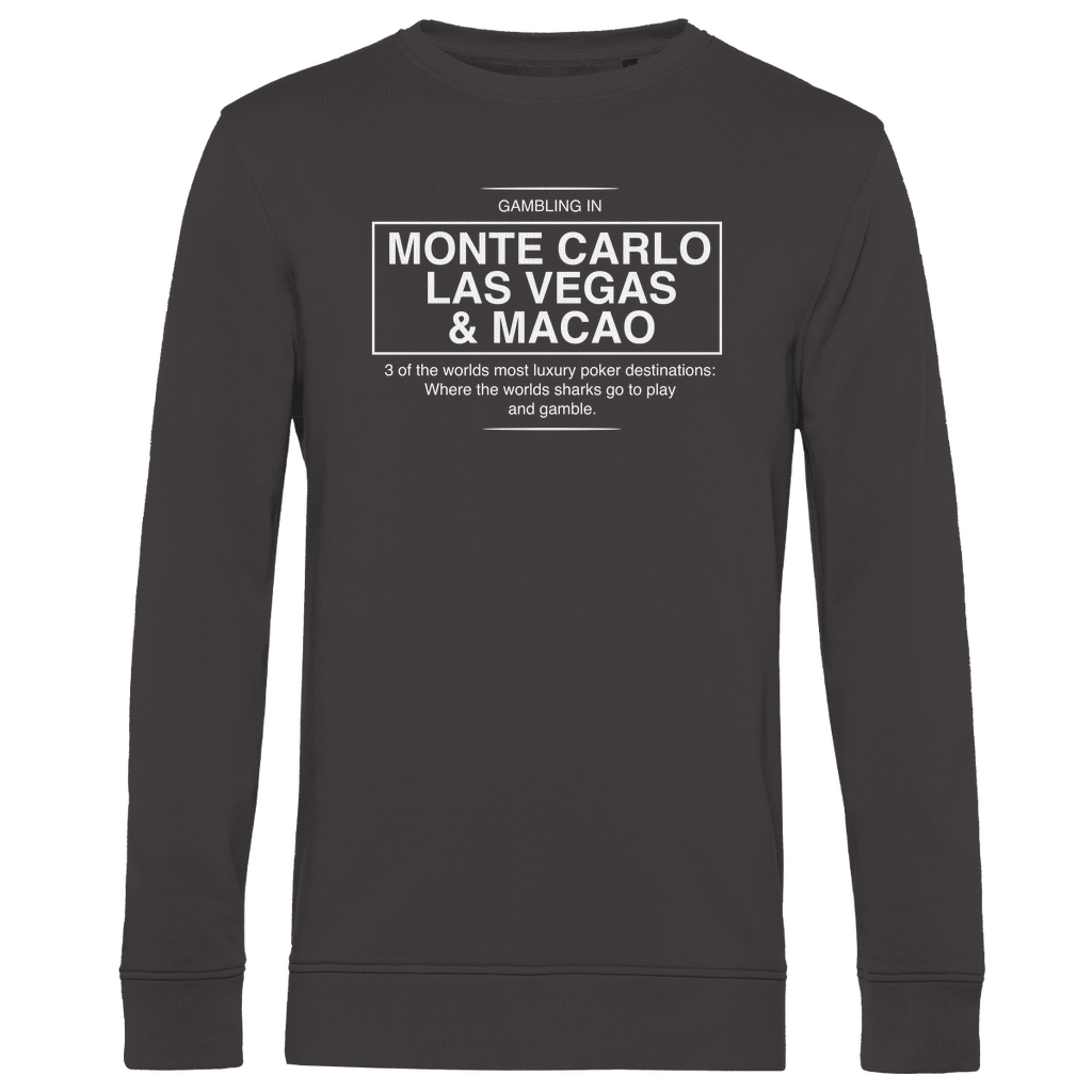 Gambling in... - Herren Premium Bio Sweatshirt