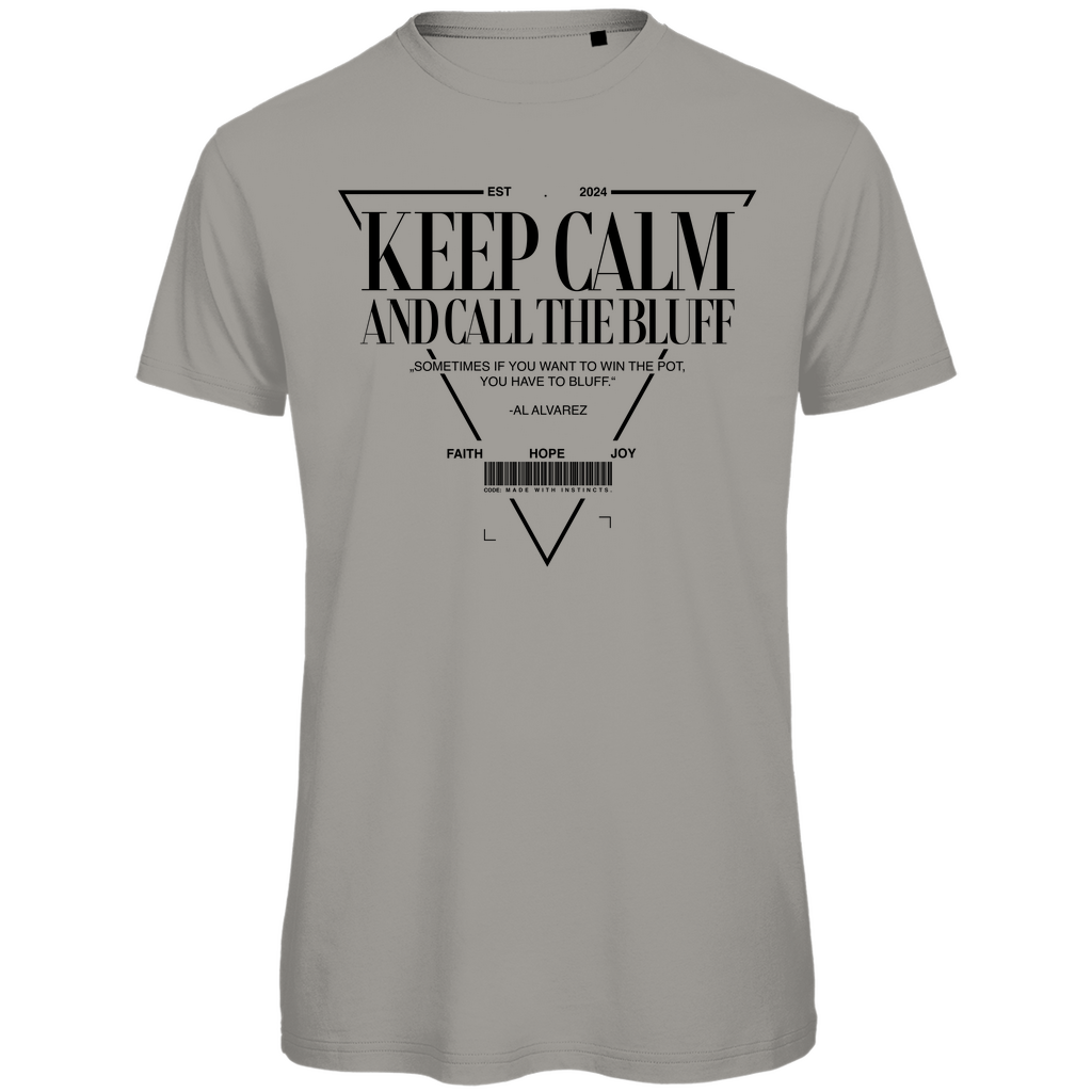 Keep Calm - Herren Premium Bio T-Shirt