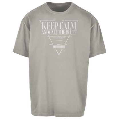 Keep Calm - Herren Oversize T-Shirt