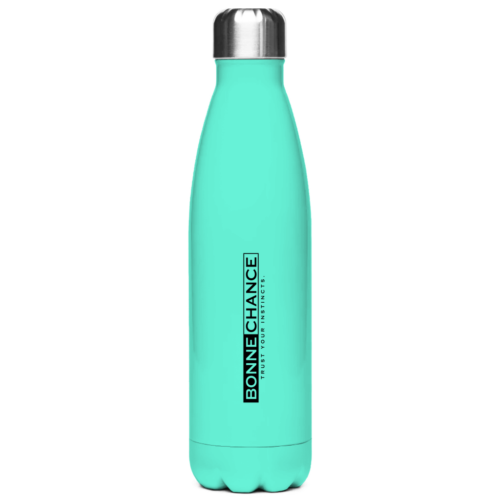 Bonne Chance - Edelstahl-Thermoflasche Logo