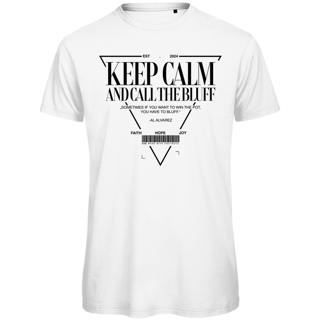 Keep Calm - Herren Premium Bio T-Shirt