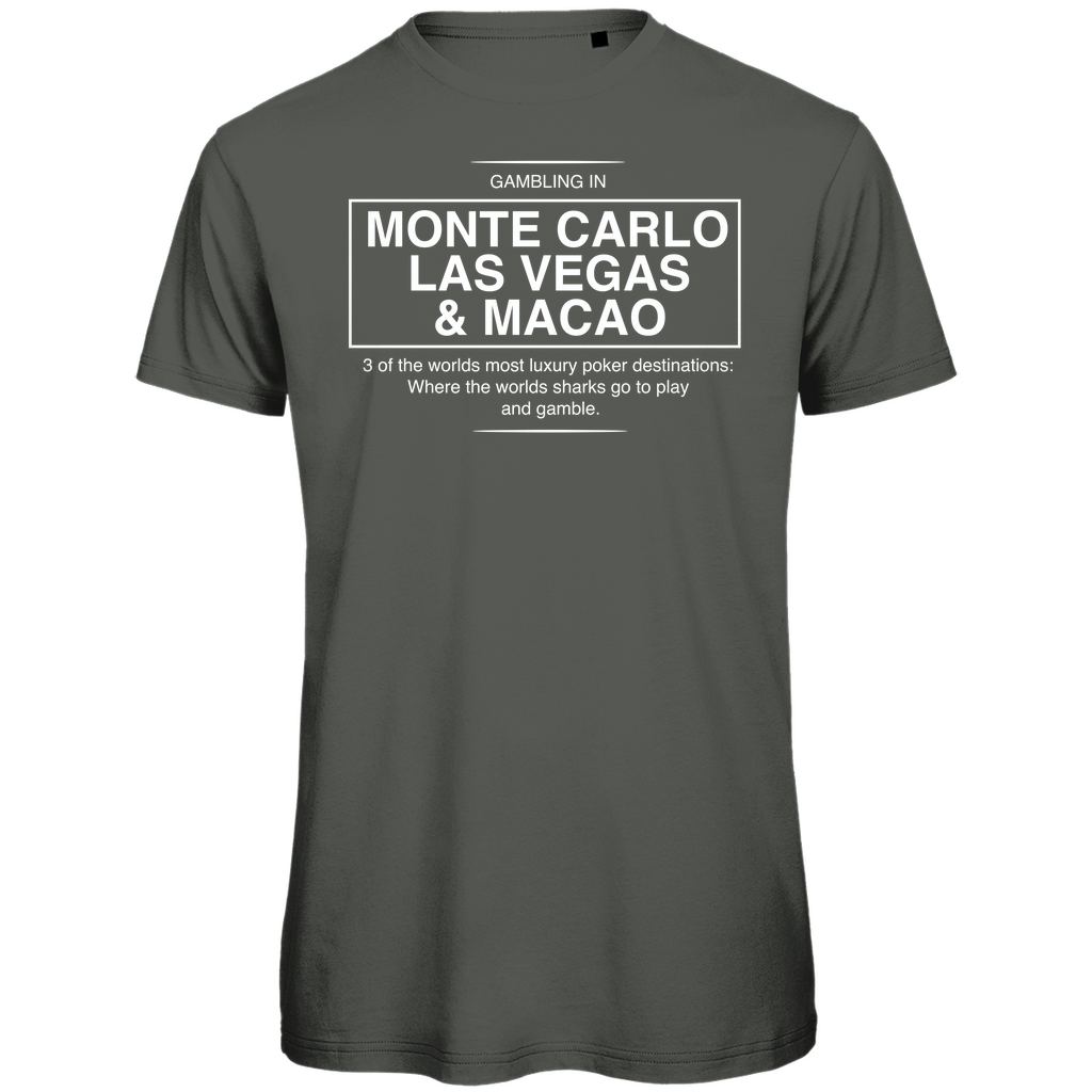 Gambling in... - Herren Premium Bio T-Shirt