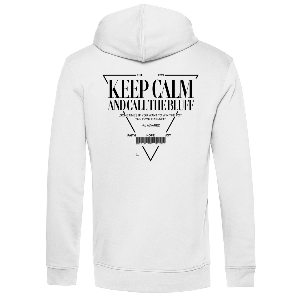 Keep Calm - Herren Premium Bio Hoodie
