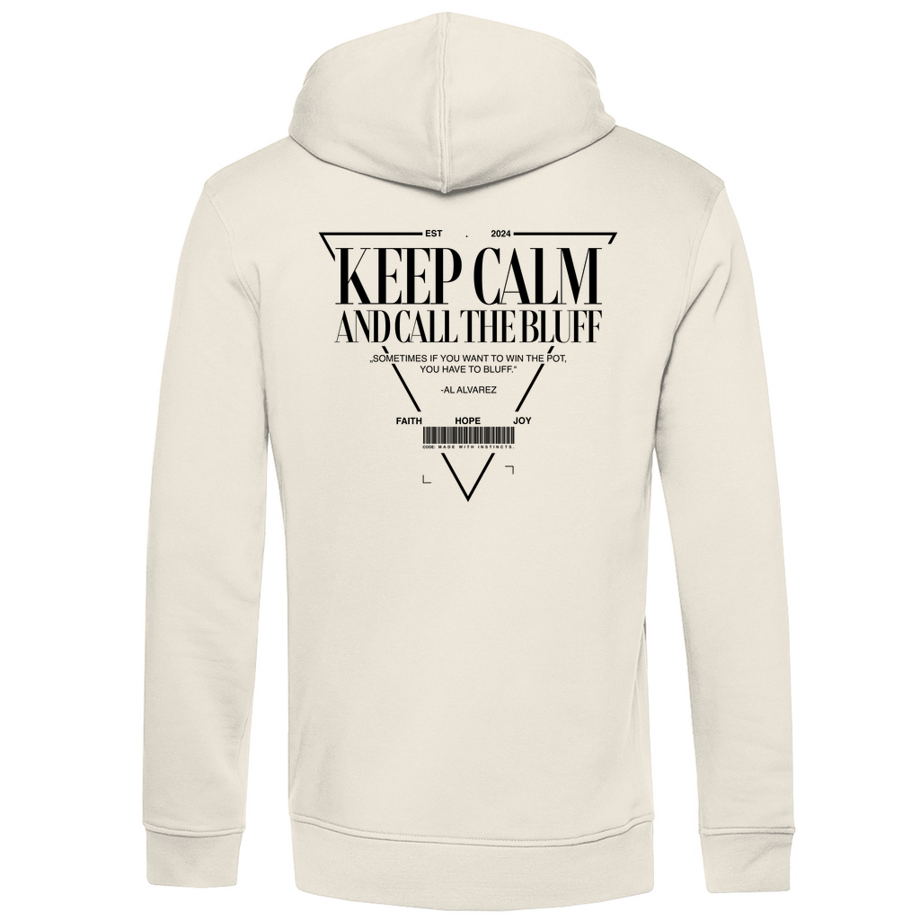 Keep Calm - Herren Premium Bio Hoodie