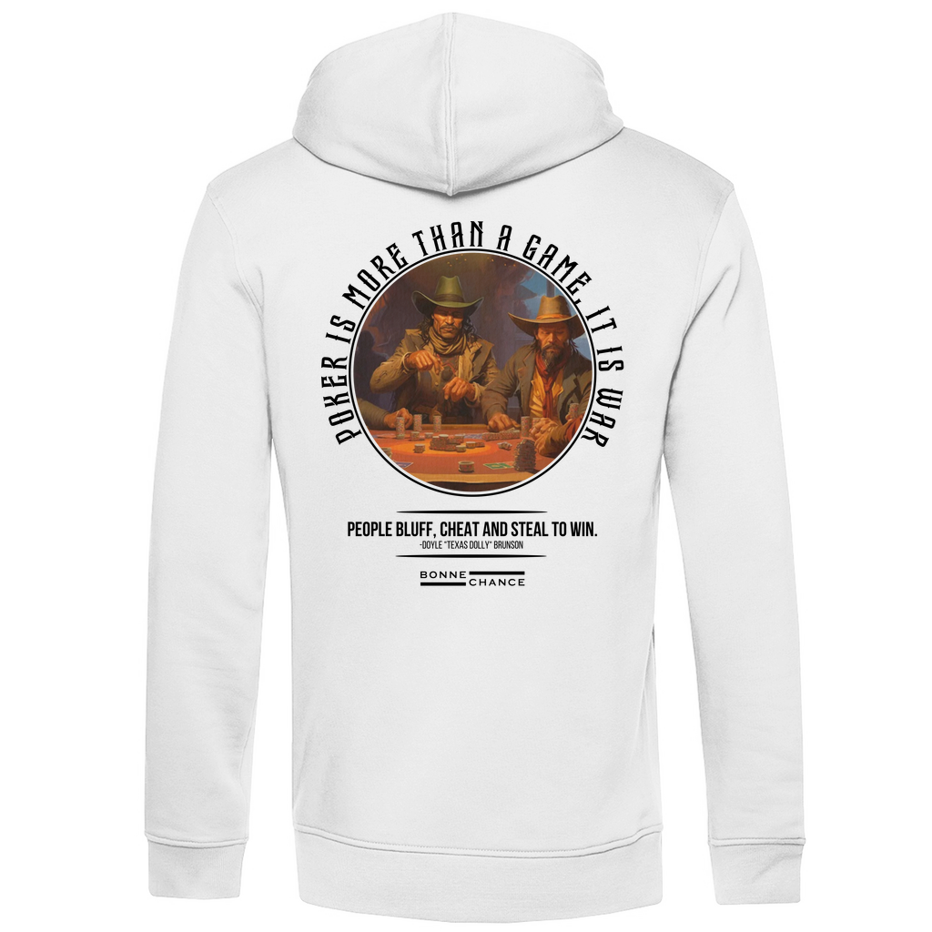 Poker is War - Herren Premium Bio Hoodie