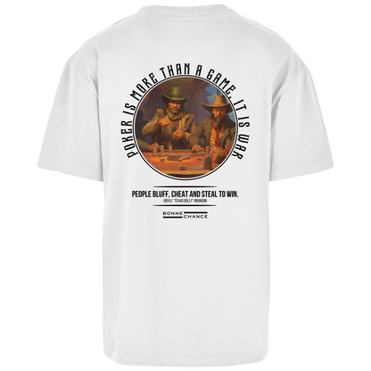 Poker is War - Herren Oversize T-Shirt