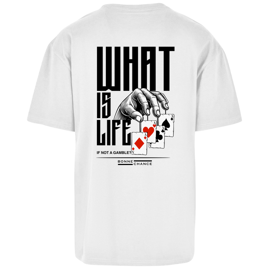 What is Life - Herren Oversize T-Shirt