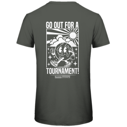 Go out for a Tournament - Herren Premium Bio T-Shirt