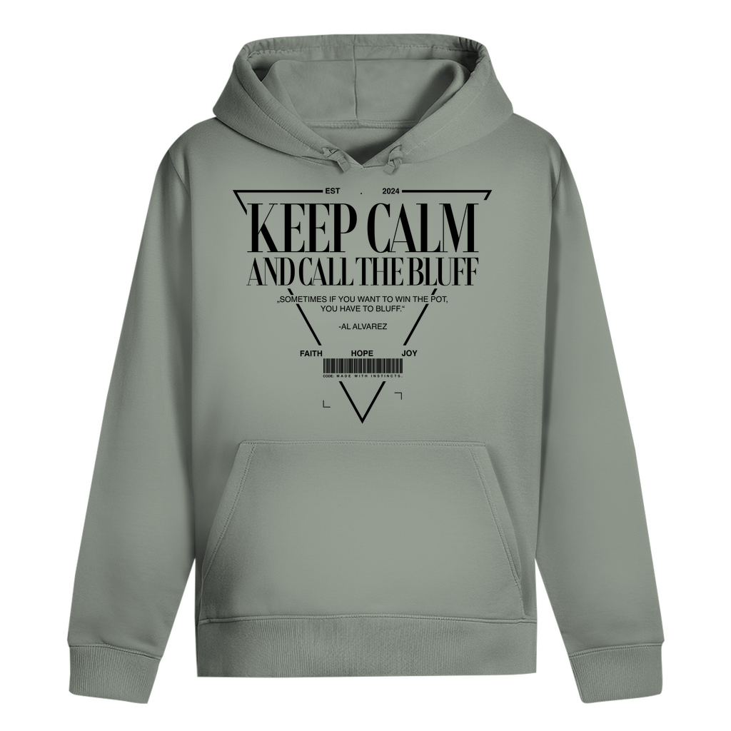 Keep Calm - Herren Oversize Hoodie