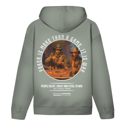 Poker is War- Herren Oversize Hoodie