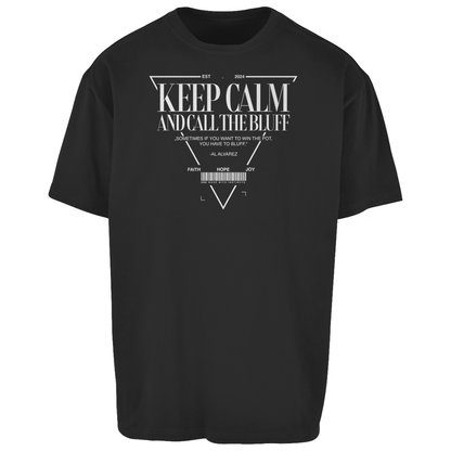 Keep Calm - Herren Oversize T-Shirt