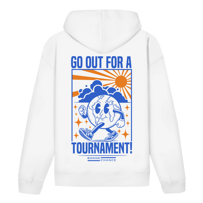 Go out for a Tournament - Herren Oversize Hoodie
