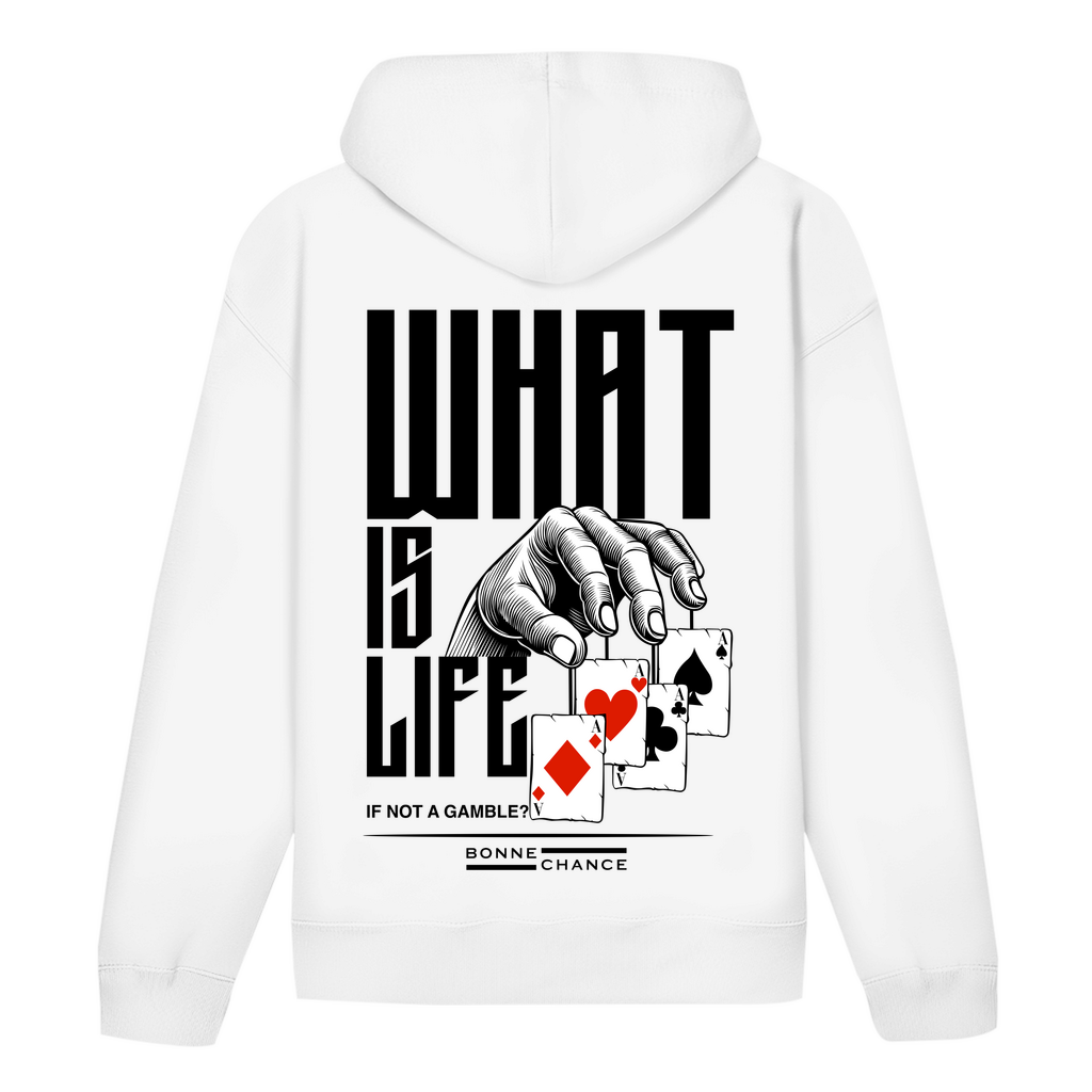What is Life - Herren Oversize Hoodie