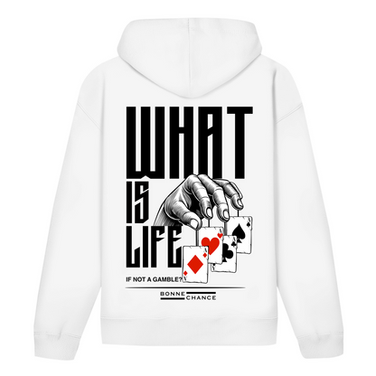 What is Life - Herren Oversize Hoodie