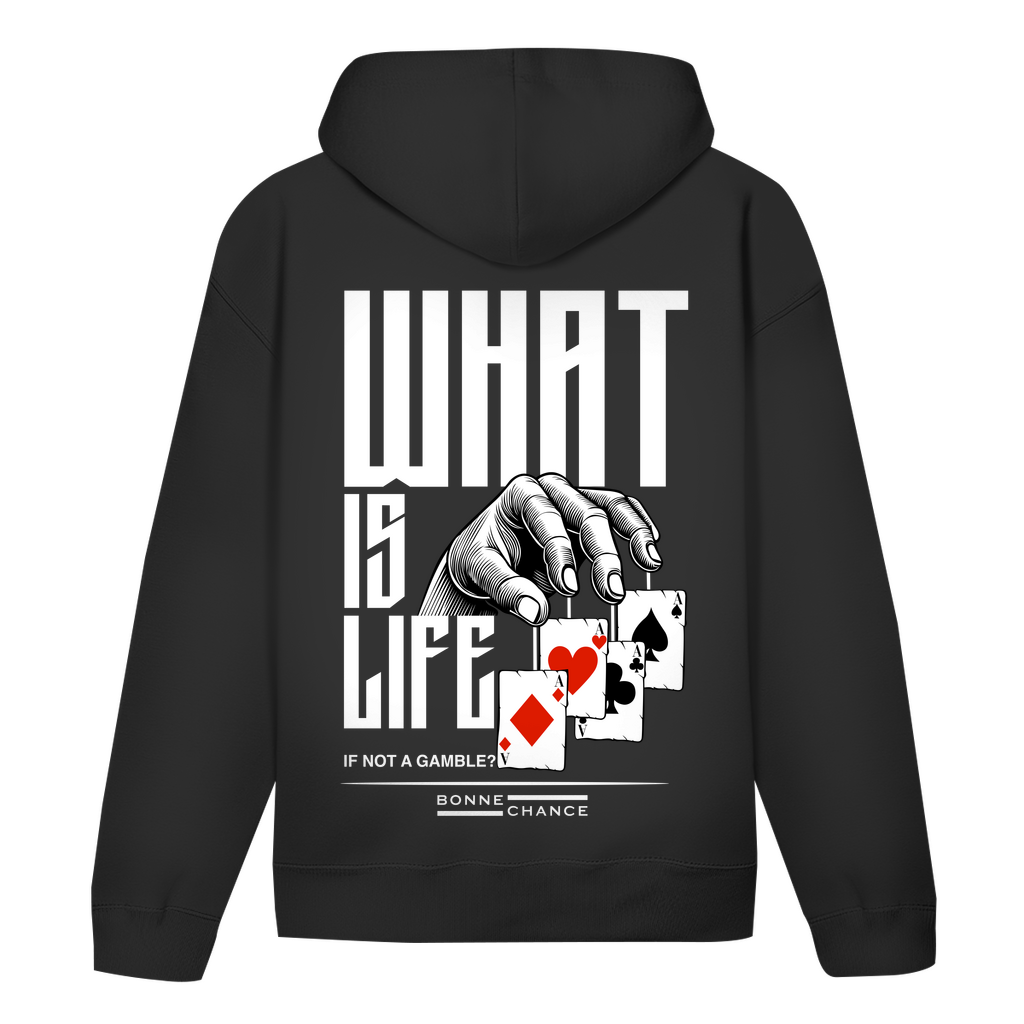 What is Life - Herren Oversize Hoodie