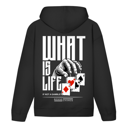 What is Life - Herren Oversize Hoodie