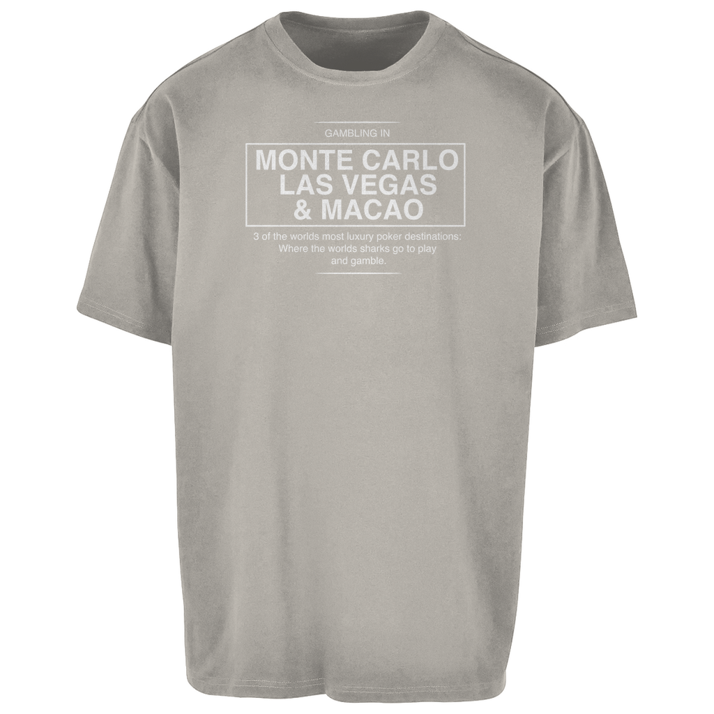 Gambling in... - Herren Oversize T-Shirt