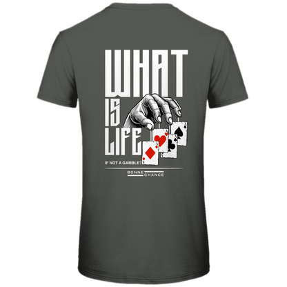 What is Life - Herren Premium Bio T-Shirt
