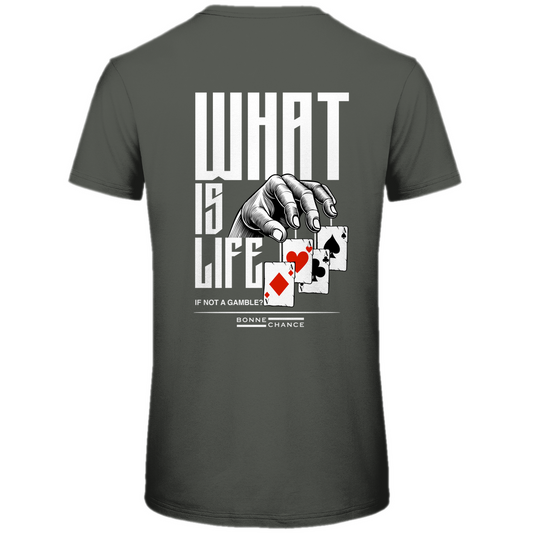 What is Life - Herren Premium Bio T-Shirt