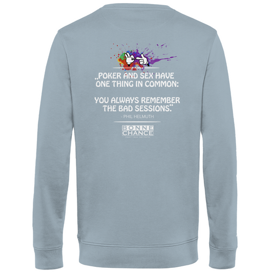 Poker is S💗X - Herren Premium Bio Sweatshirt