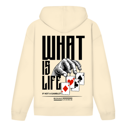 What is Life - Herren Oversize Hoodie