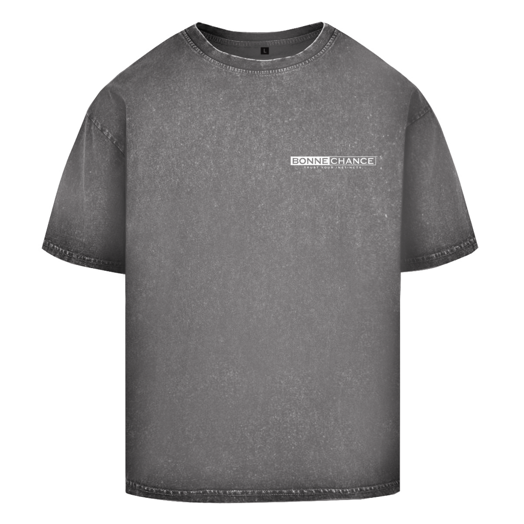 Classic Line - Herren Oversize Washed T-Shirt Logo