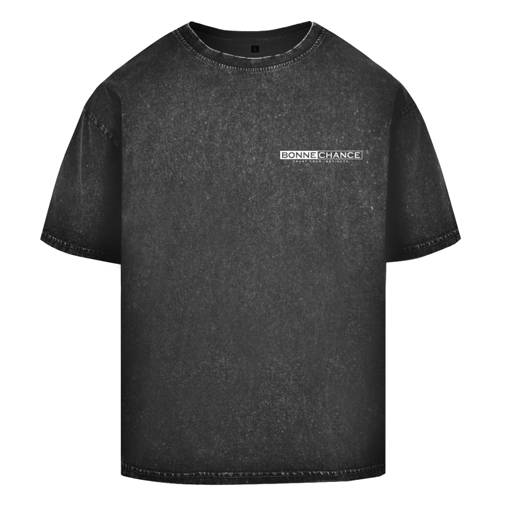 Classic Line - Herren Oversize Washed T-Shirt Logo